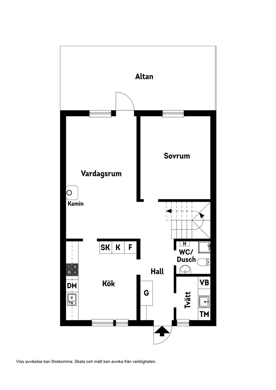 Villa, Radhus, Pistolsmedsvägen 8, Henstad, Karlstad