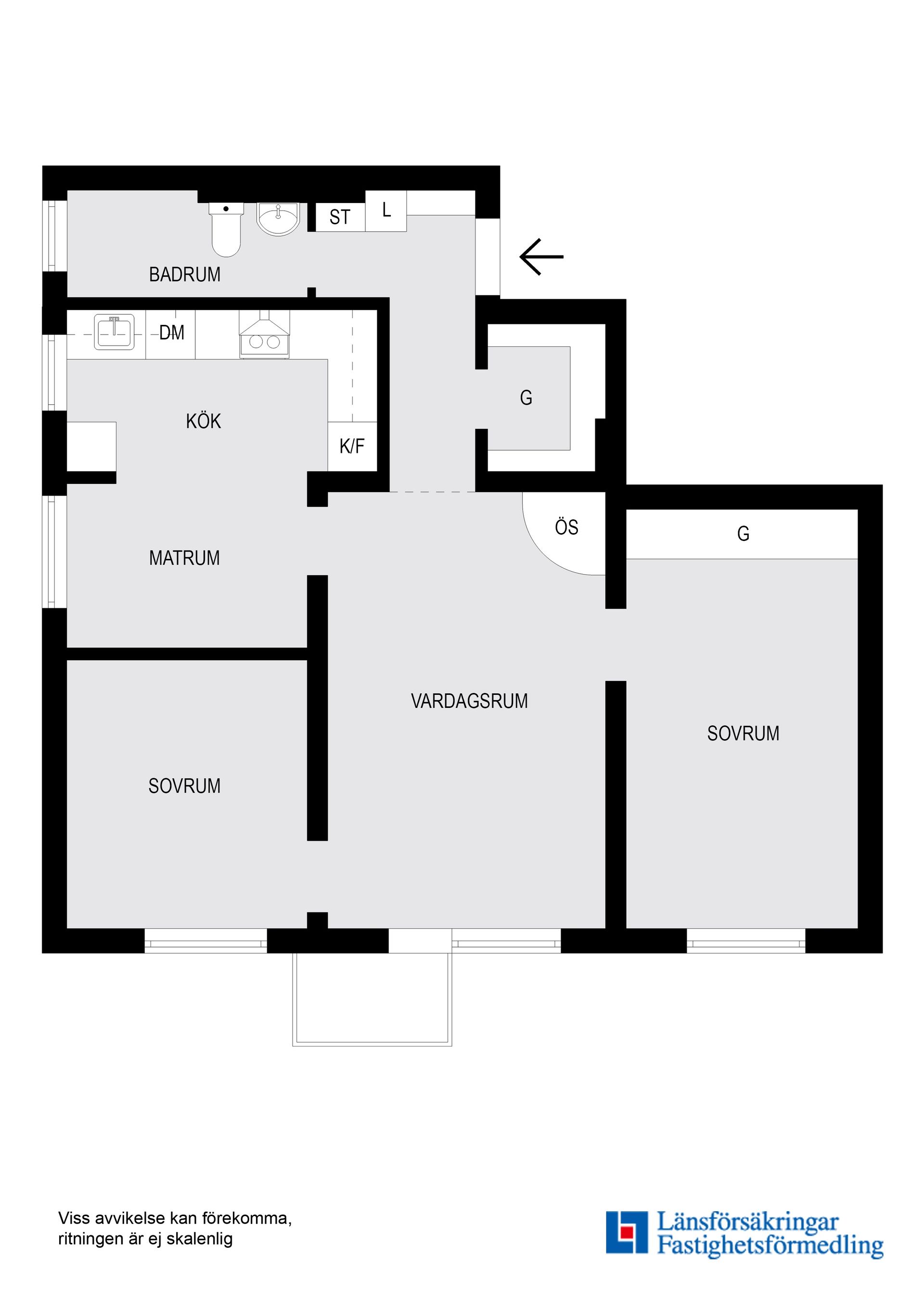 Bostadsrätt, Slätbaksvägen 25, vån 3/3, Årsta, Stockholm