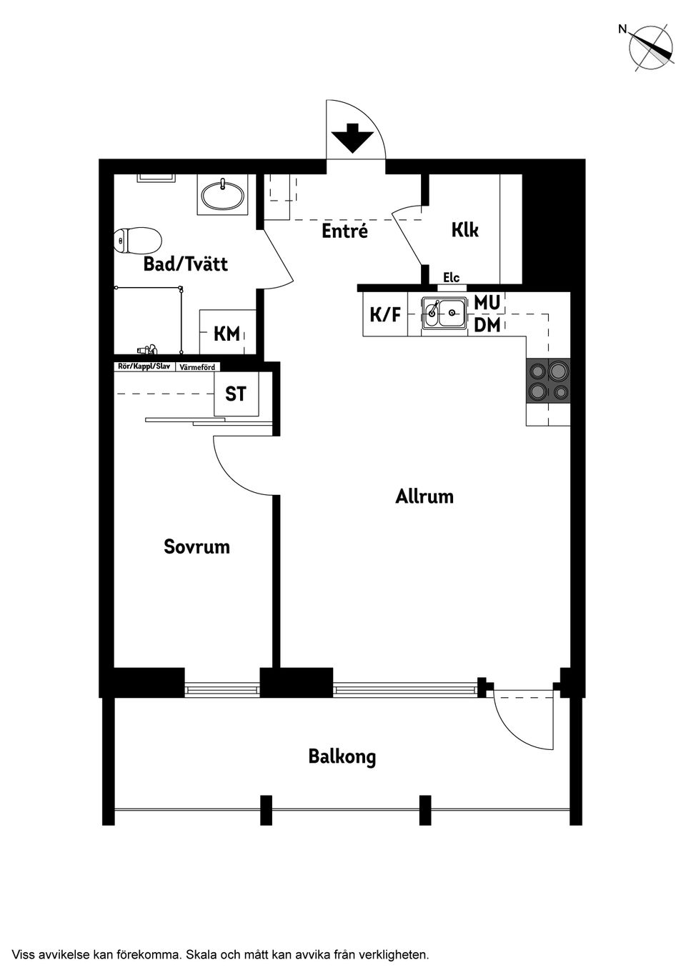 Bostadsrätt, Älvebacken 22, Centralt, Kungälv