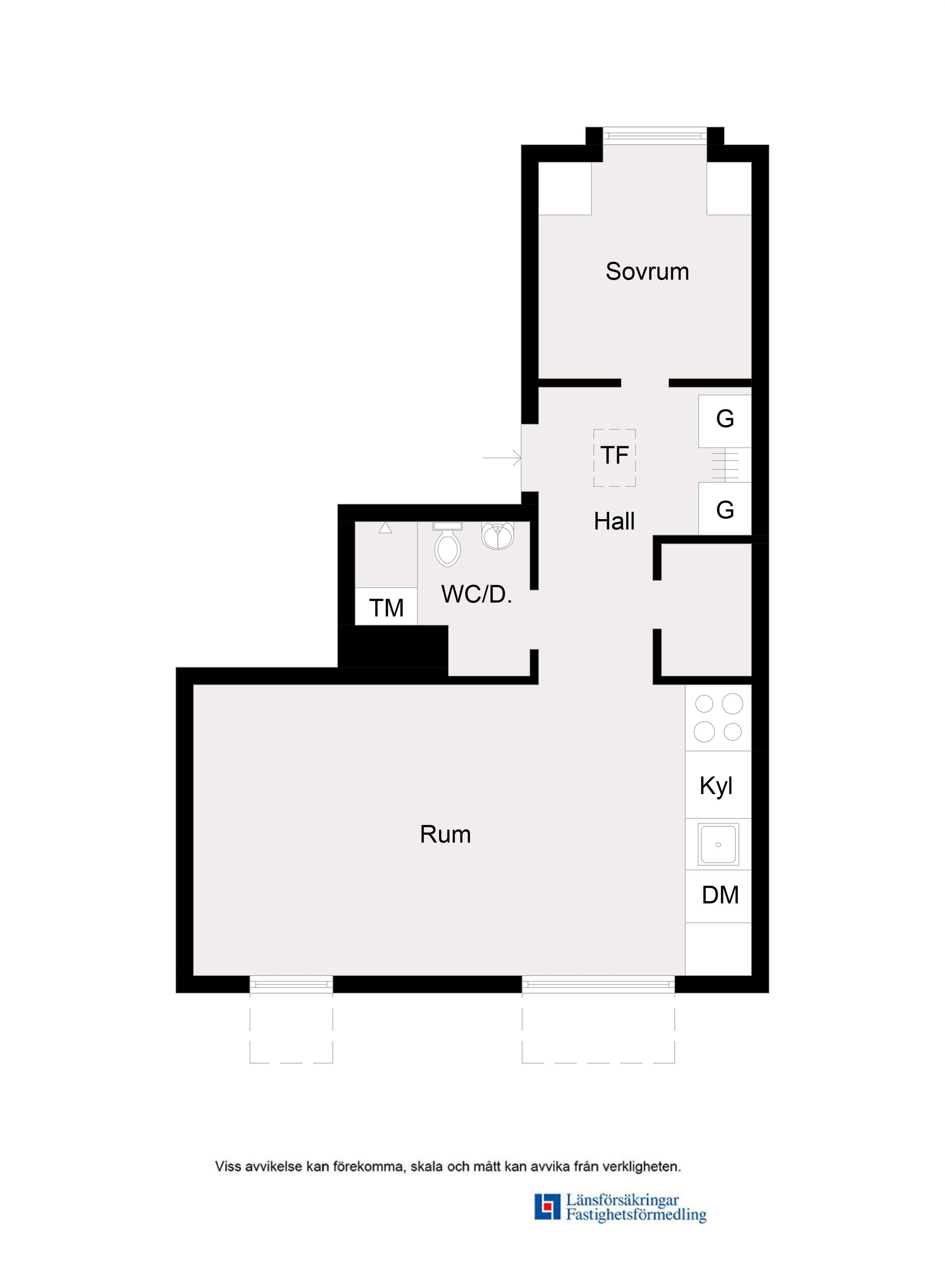 Bostadsrätt, Hässleholmsgatan 8B, Folkets park, Malmö