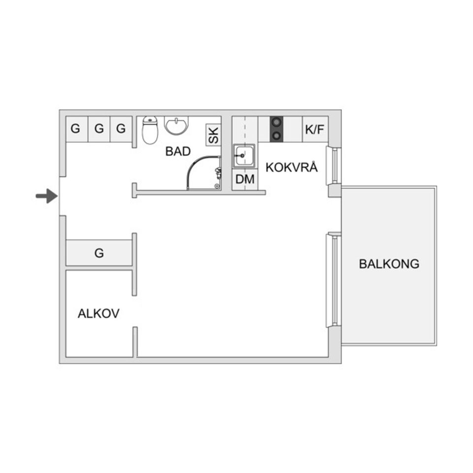 Bostadsrätt, Sankt Göransgatan 152, vån 7, Kungsholmen Stadshagen, Stockholm