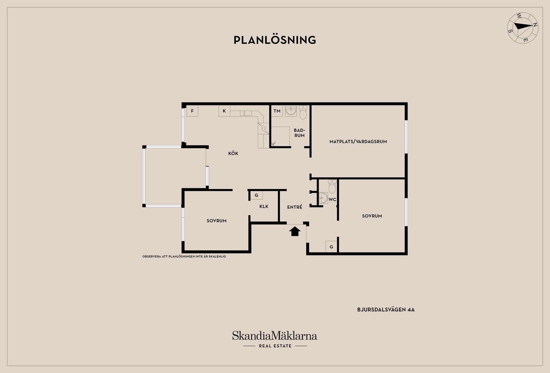 Bostadsrätt, Bjursdalsvägen 4B, Boxholm, Bjursdalen, Boxholm