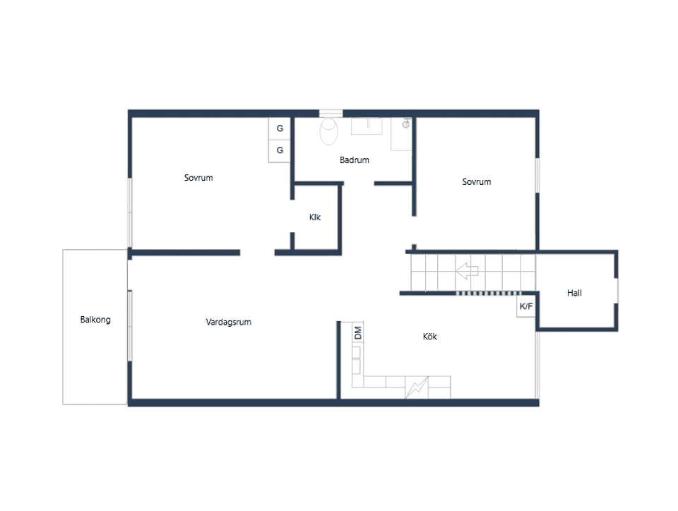 Bostadsrätt, Vänskapsgatan 53, Ursviken, Skellefteå