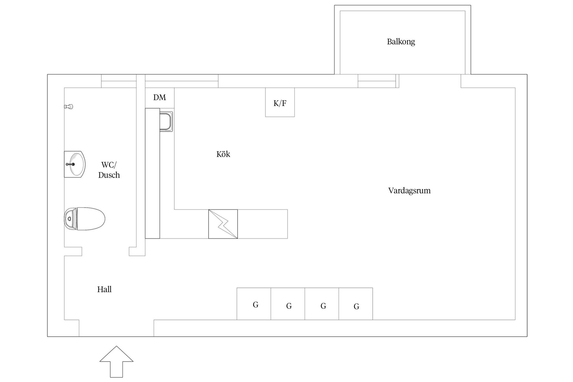 Bostadsrätt, Klintbacken 1, Bromma - Mariehäll, Stockholm