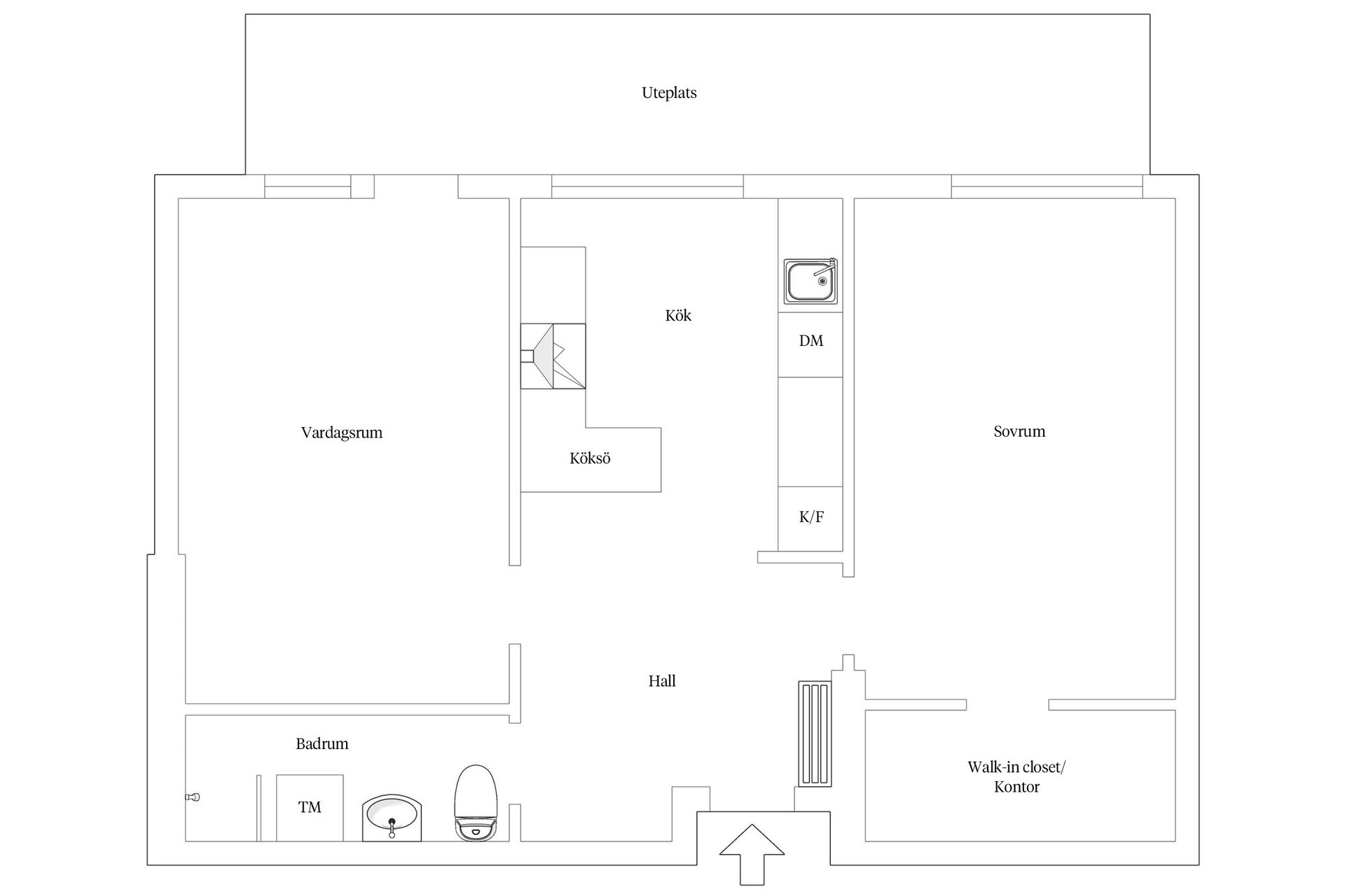 Bostadsrätt, Bergsunds strand 42, Södermalm Högalid, Stockholm