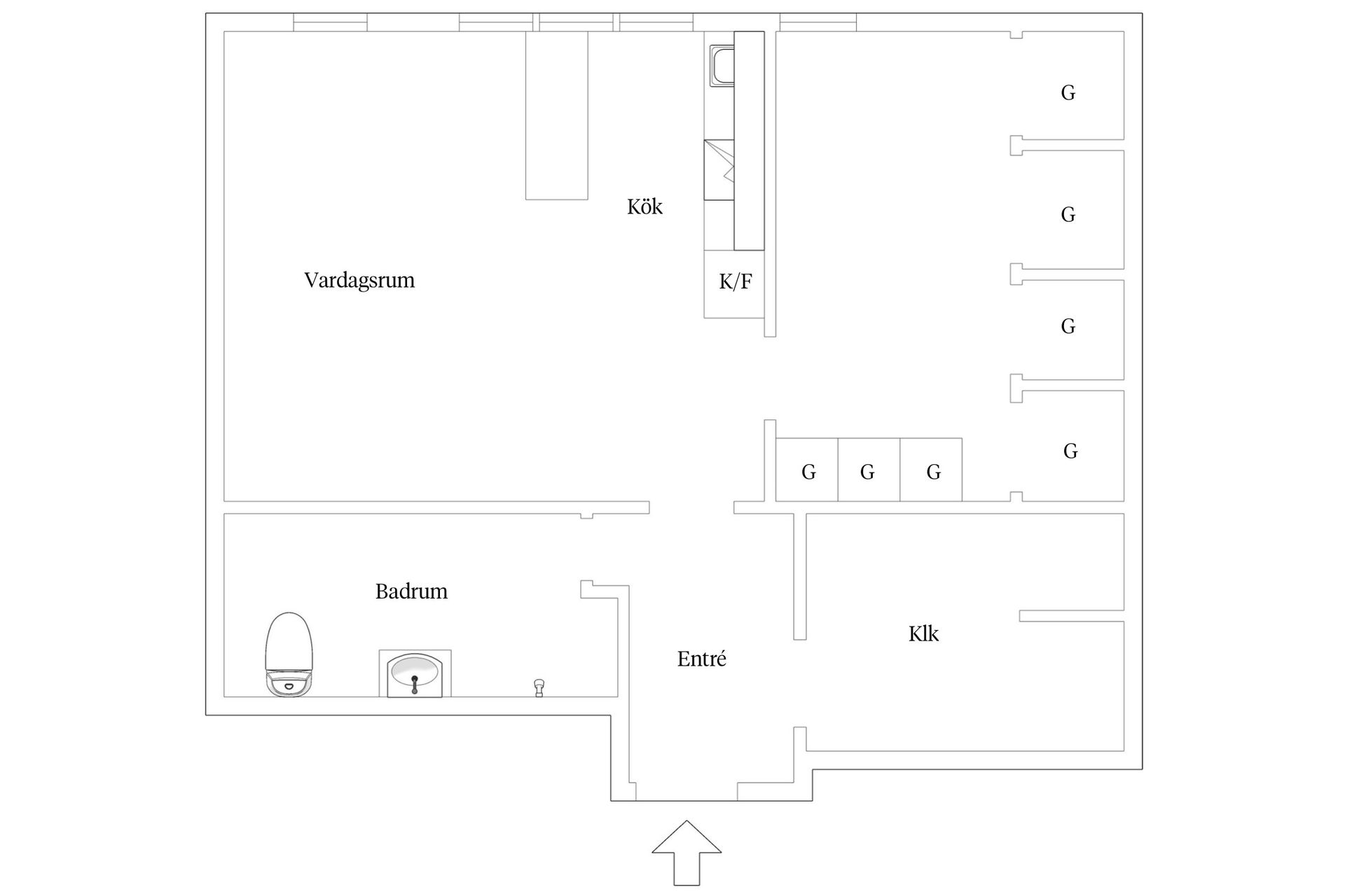 Bostadsrätt, Lindgatan 3, Hässleholm