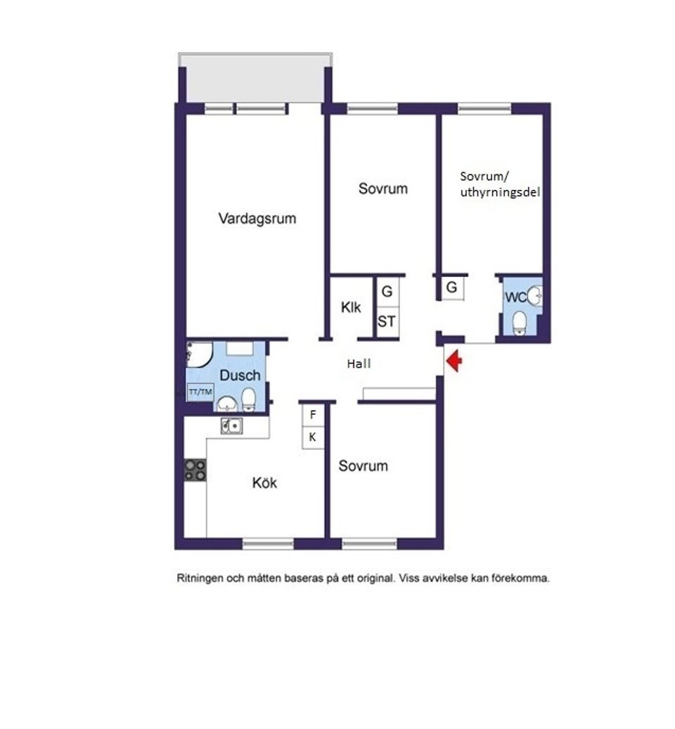 Bostadsrätt, Tegvägen 36, Viksjö, Järfälla
