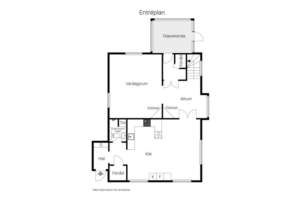 Villa, Norra Tångvägen 8, Torsås centralt, Torsås