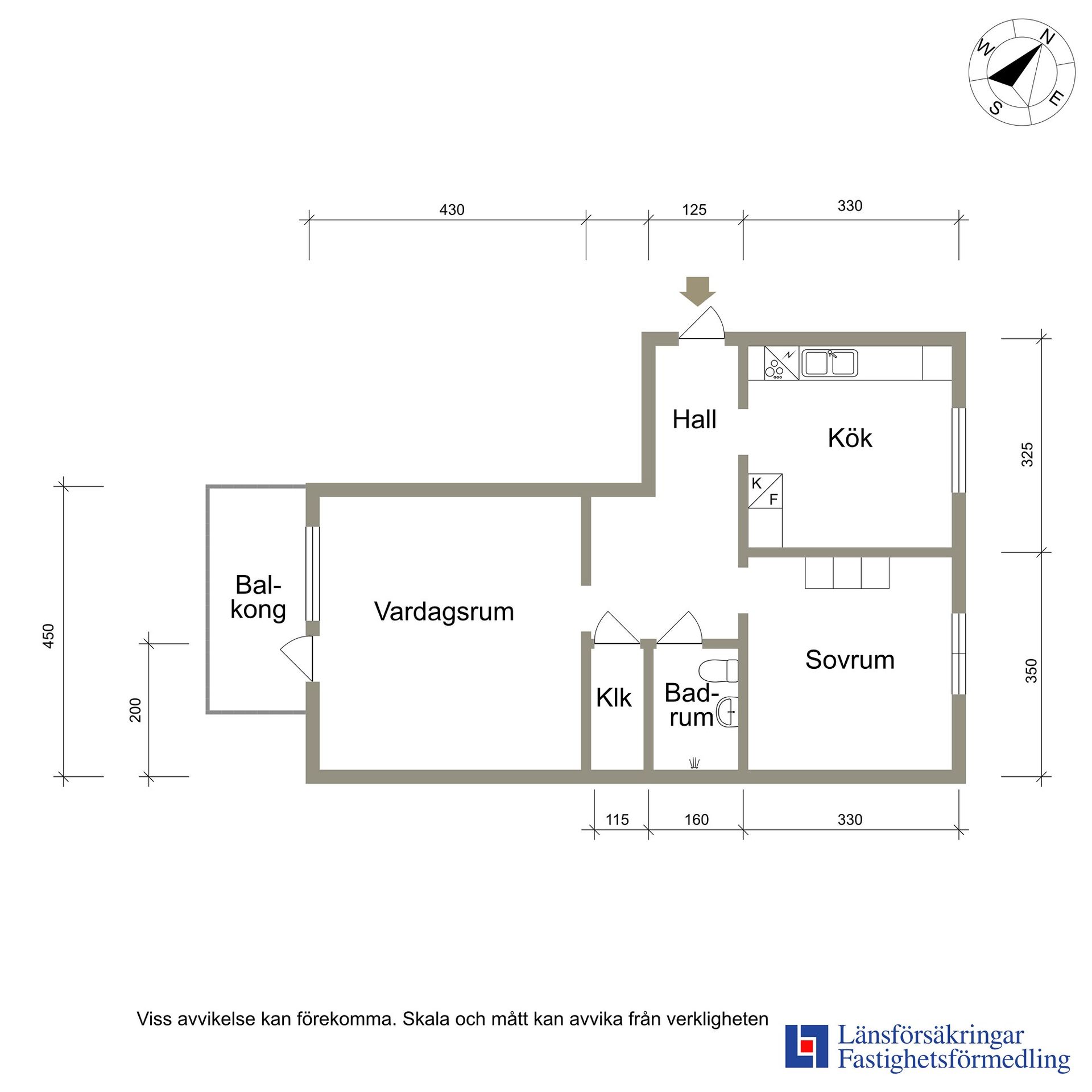 Bostadsrätt, Nästegårdsgatan 3B, Herrljunga centralt, Herrljunga