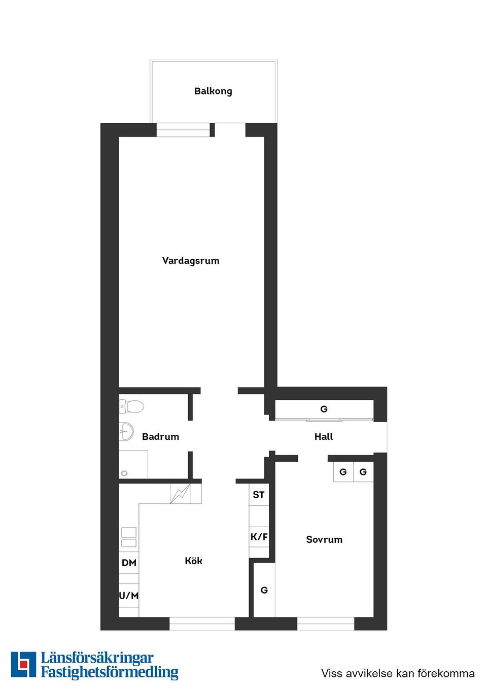 Bostadsrätt, Köpmangatan 50A, Östersund Centrum, Östersund