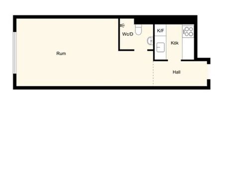 Bostadsrätt, Tulegatan 6A, Sundbyberg Centrum, Sundbyberg