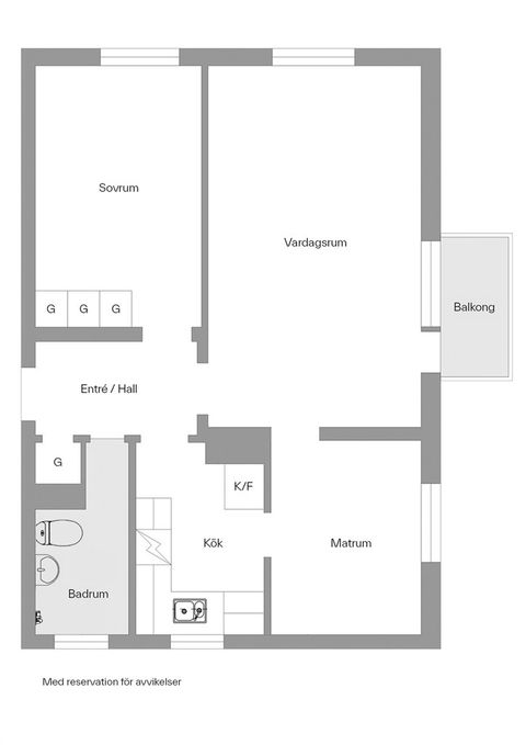 Bostadsrätt, Tränggatan 7B, Norrmalm, Skövde