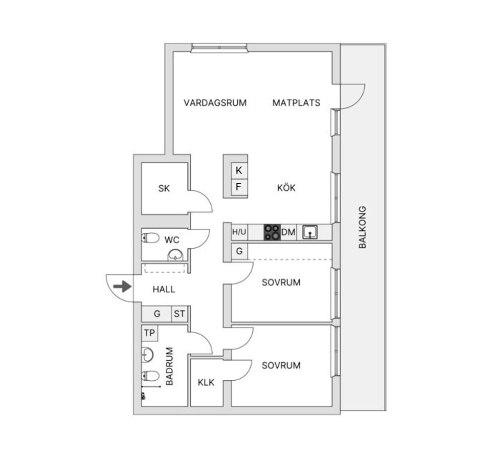 Bostadsrätt, Bollmora gårdsväg 7, Tyresö Centrum, Tyresö