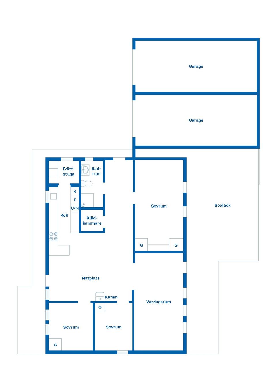 Villa, Åängsvägen 14, Forsby, Gävle