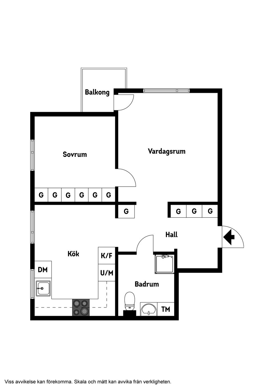 Bostadsrätt, Ivar Claessons Gata 26, Centralt, Kungälv
