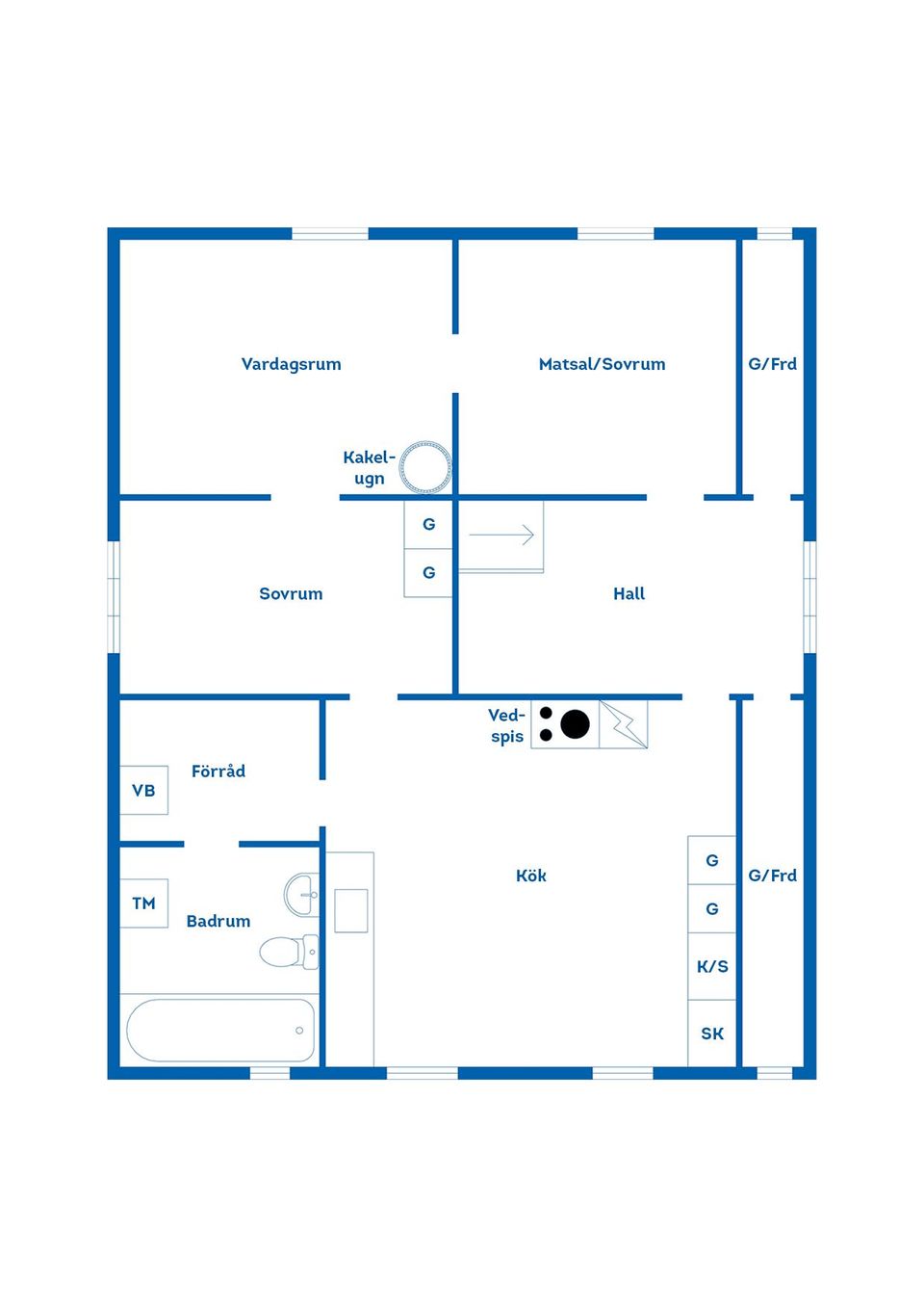 Villa, Svalövägen 9, Stensjön, Nässjö