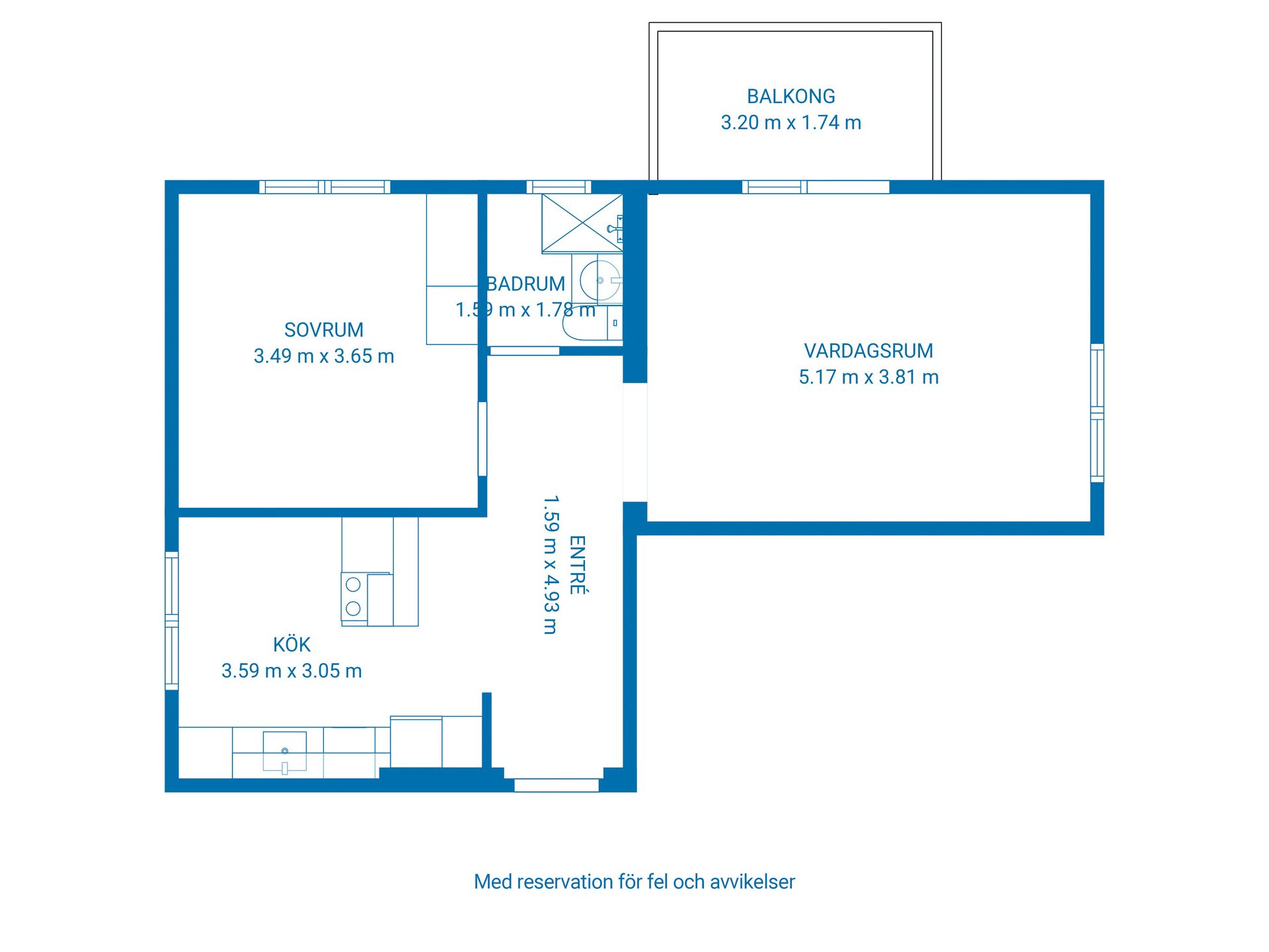 Bostadsrätt, Storgatan 10A, Centralt, Motala