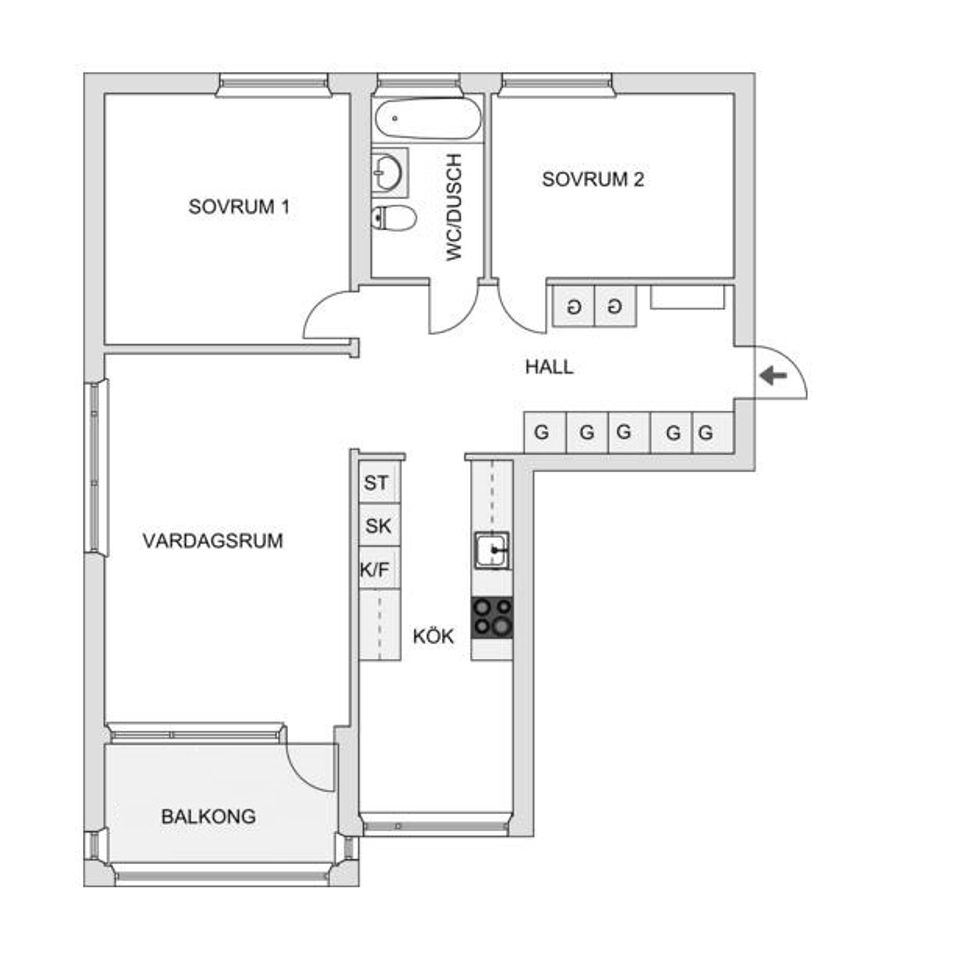 Bostadsrätt, Minutgränd 31, Jakobsberg, Järfälla