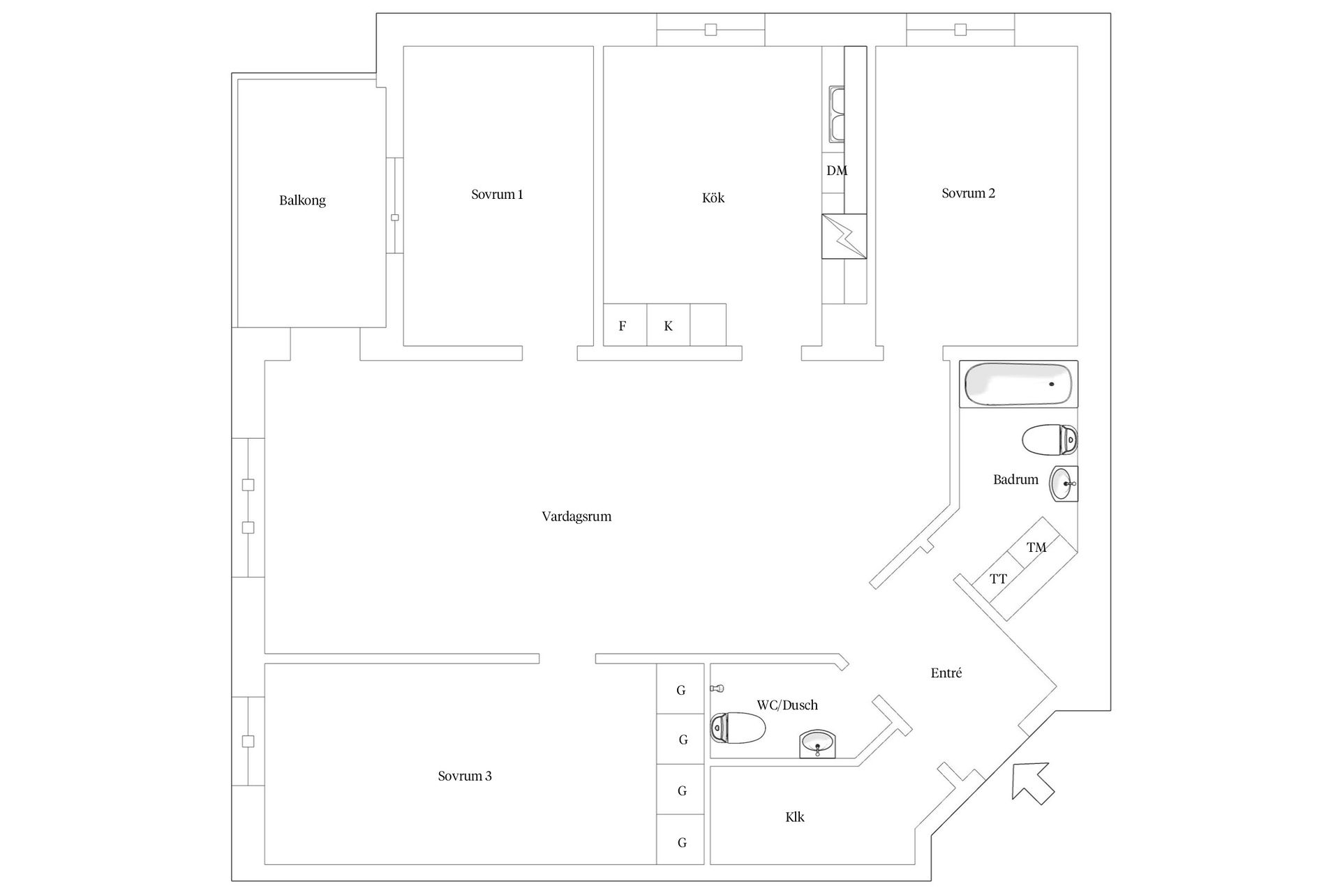 Bostadsrätt, Söderberga Allé 50, Bromma - Beckomberga, Stockholm