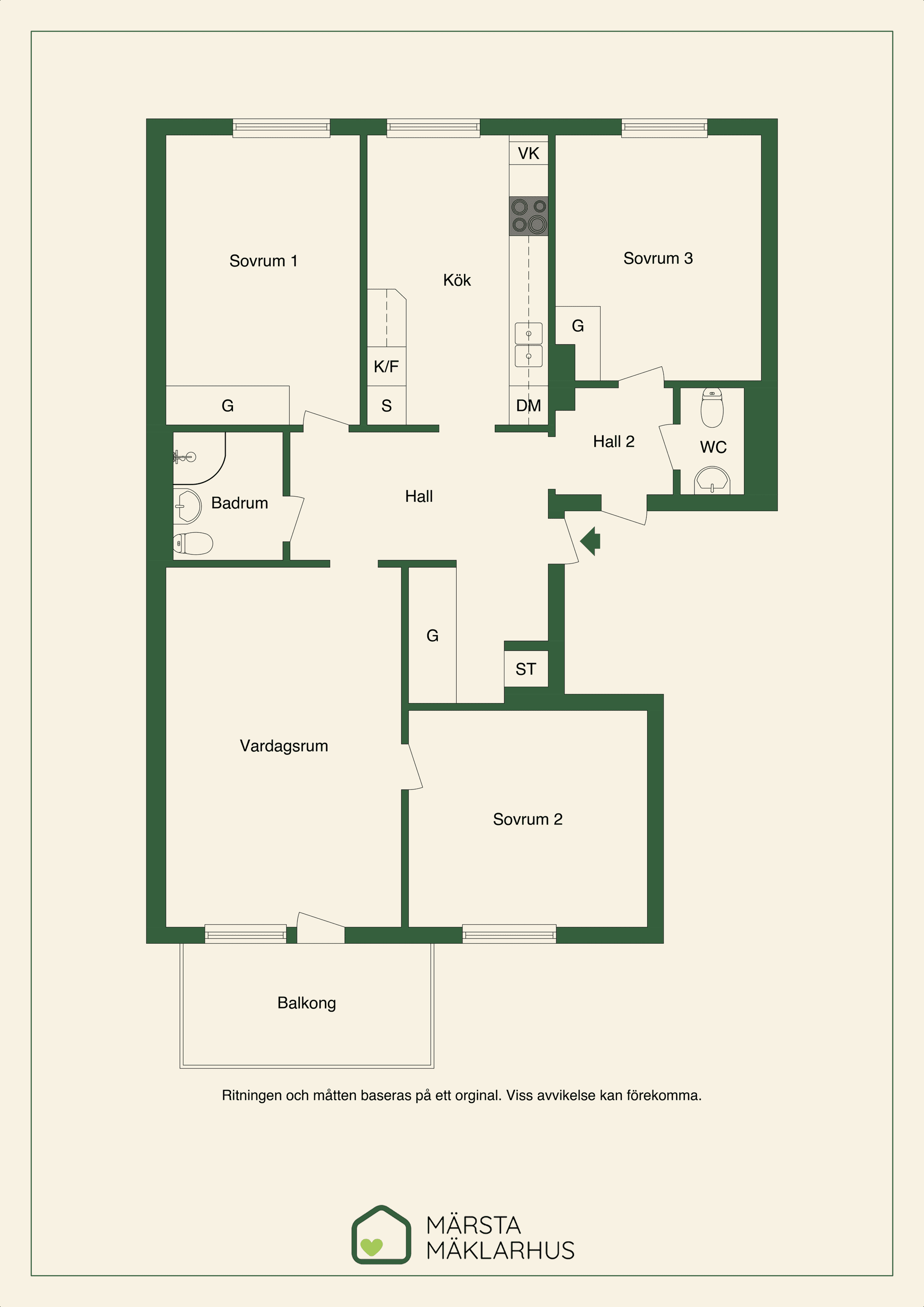 Bostadsrätt, Sätunavägen 23D, Märsta Centralt, Sigtuna