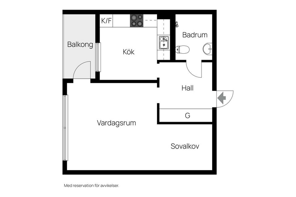 Bostadsrätt, Viktor Rydbergsgatan 38, Nyby, Uppsala