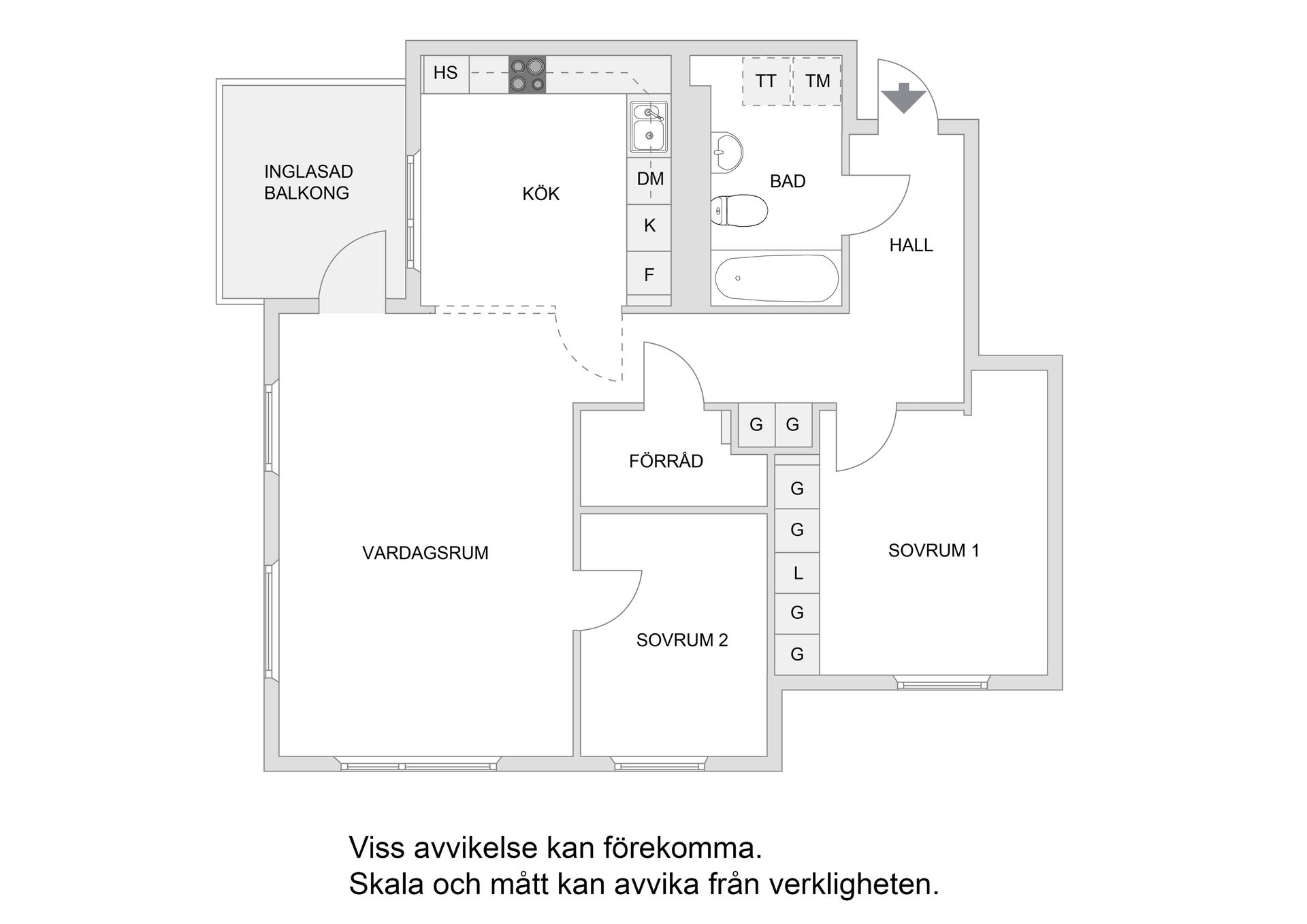 Bostadsrätt, Marviksvägen 5, Årsta, Stockholm