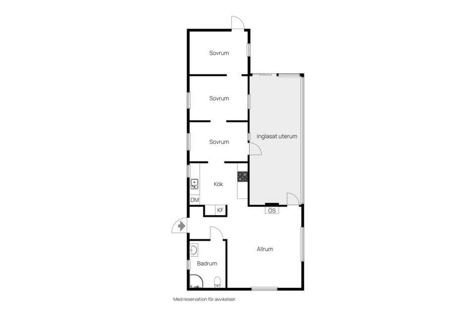 Fritidshus, Stenlyckevägen 14, Skällåkra, Varberg