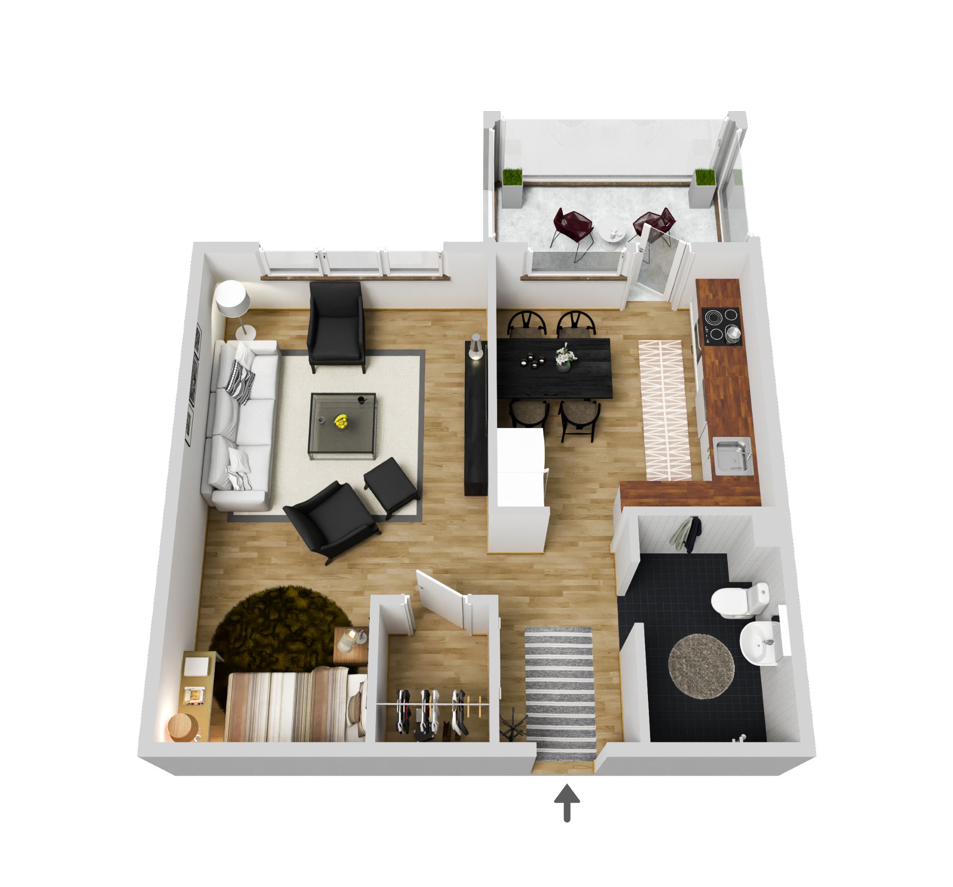 Bostadsrätt, Lägergatan 7A, Näsbyn, Kalix