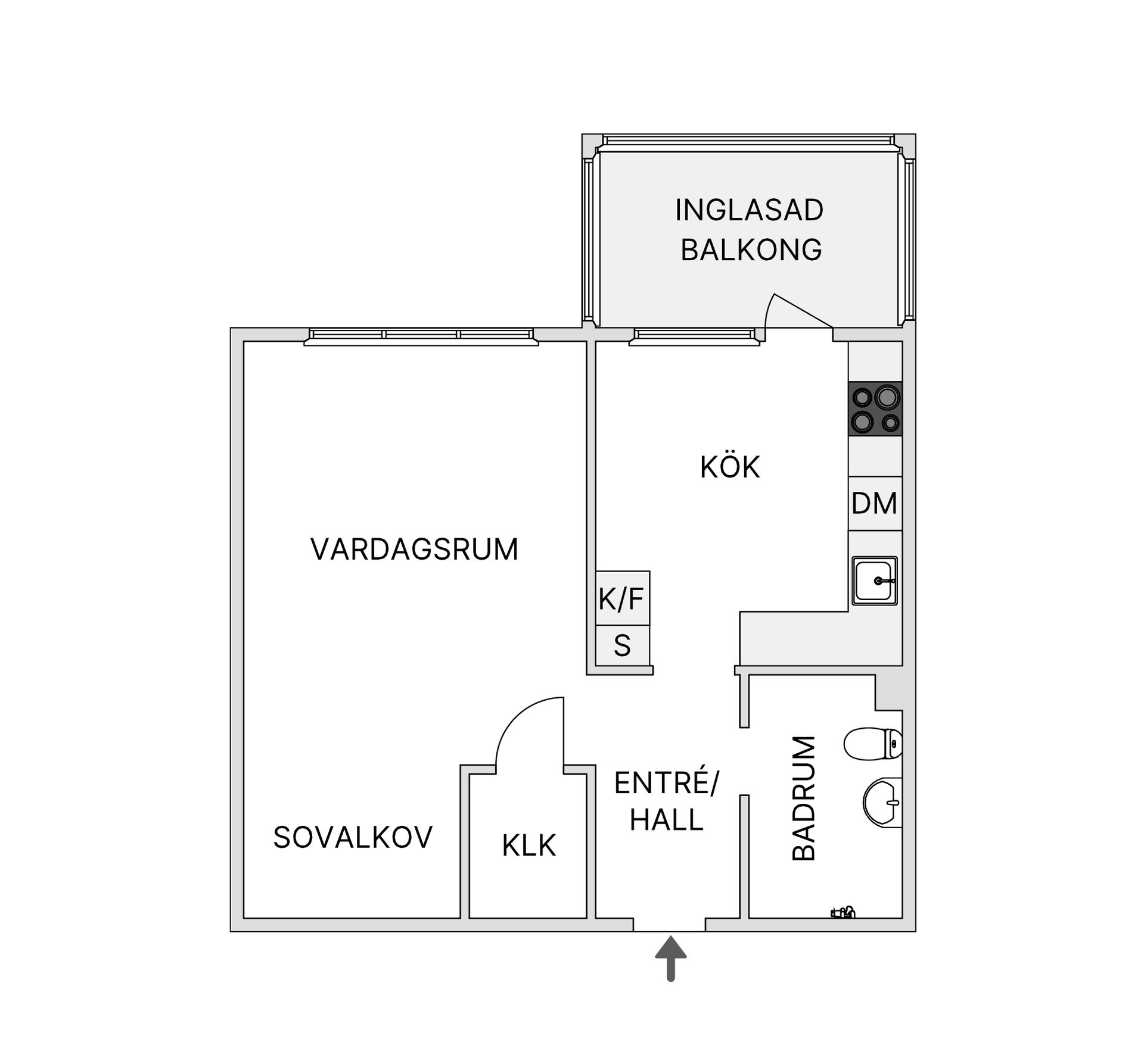 Bostadsrätt, Lägergatan 7A, Näsbyn, Kalix