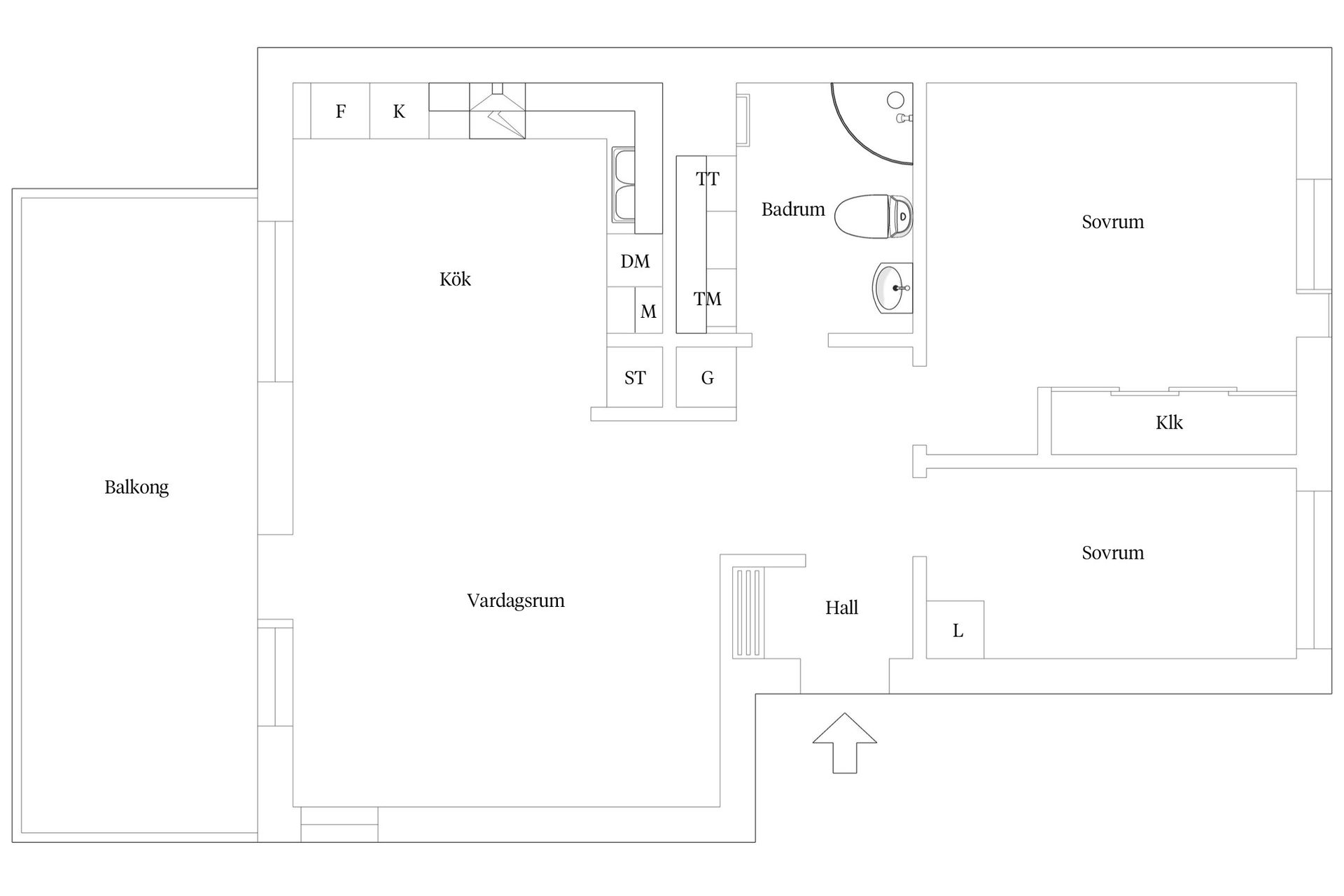 Bostadsrätt, Öjabyvägen 25B, Helgevärma, Växjö