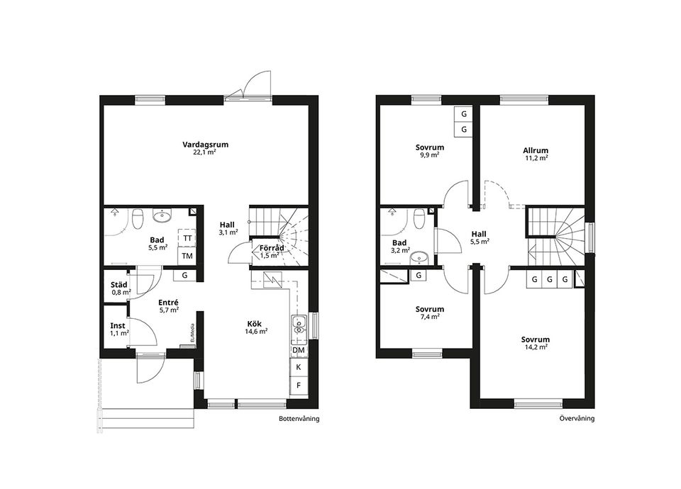 Bostadsrätt, Radhus, Alberts väg (F2), Landvetter, Härryda