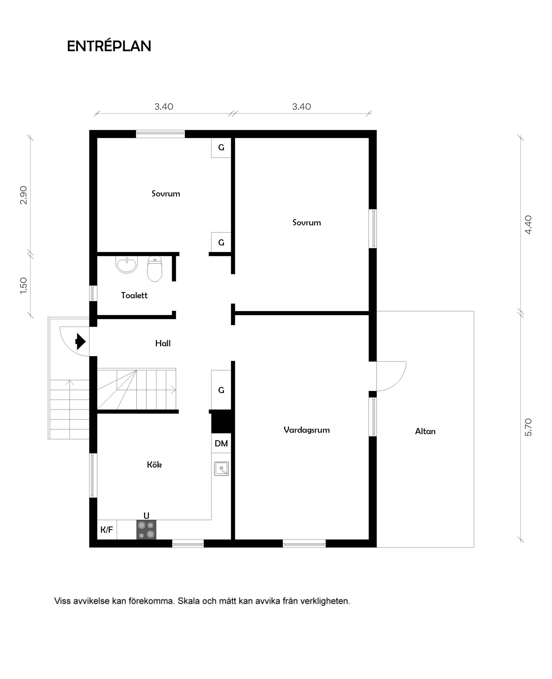 Villa, Fredriksbergsvägen 21, Fredriksberg, Falköping