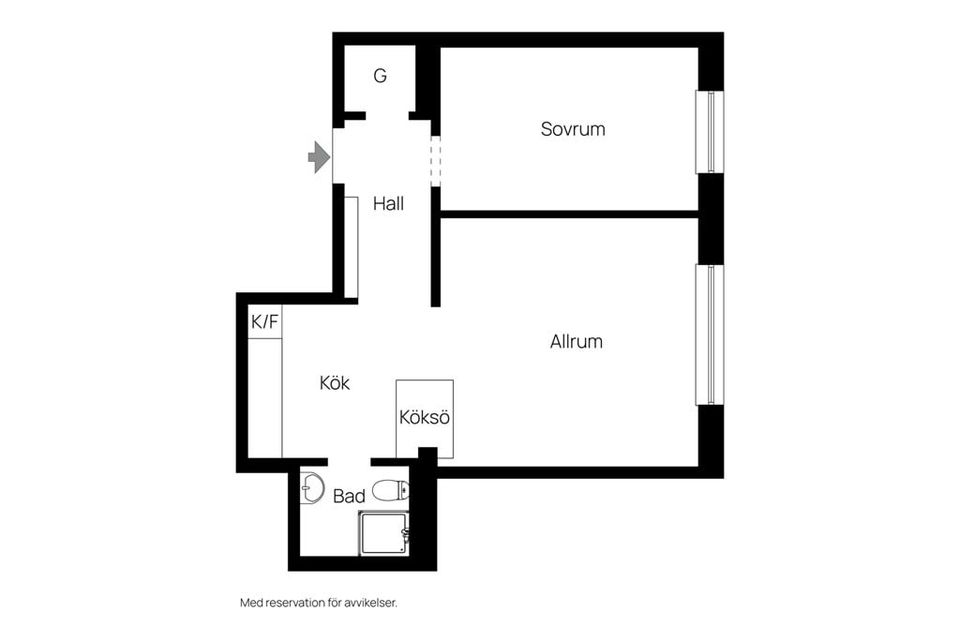 Bostadsrätt, Trozelligatan 40, Söder, Norrköping