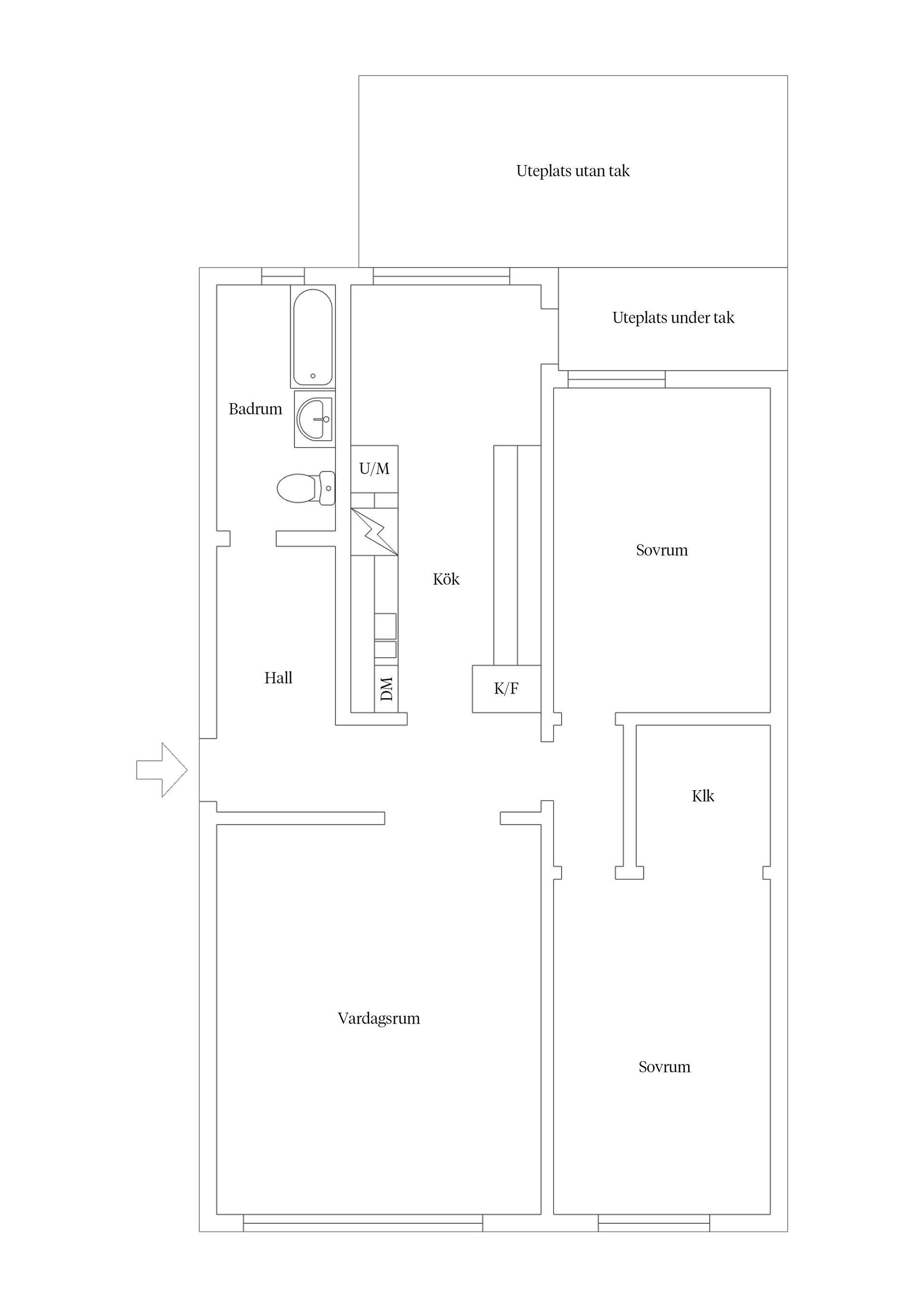 Bostadsrätt, Lybecksvägen 1A, Djurängen, Kalmar