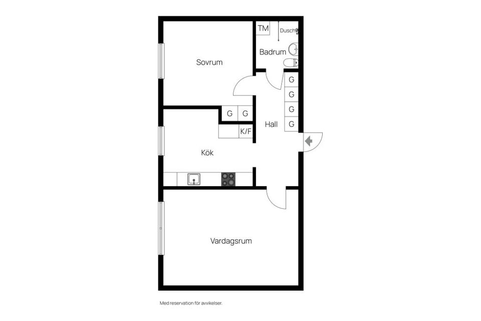 Bostadsrätt, Granvägen 27, Brunnsberg, Varberg