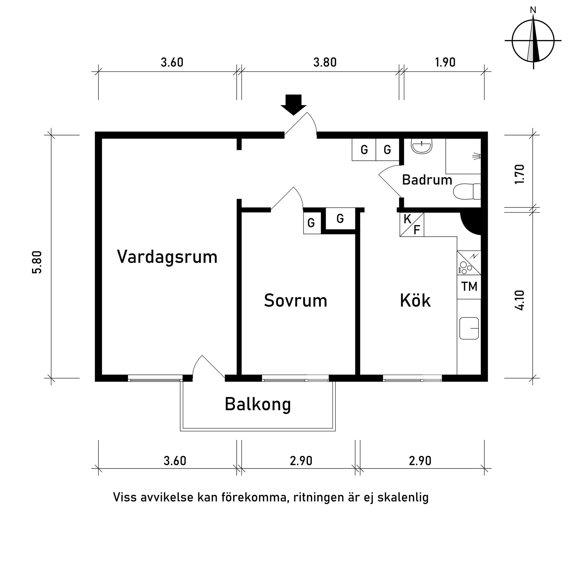 Bostadsrätt, Gamla strandlinjen 4G, Partille