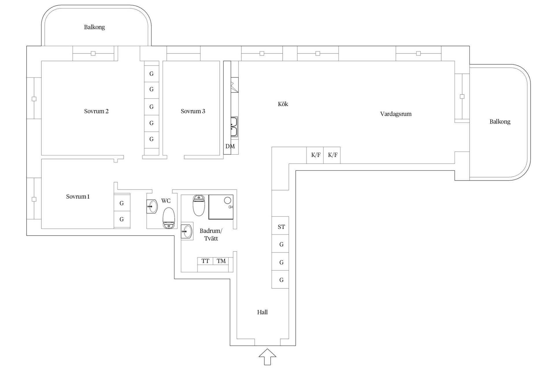 Bostadsrätt, Hedtångsvägen 5A, Hovås, Göteborg