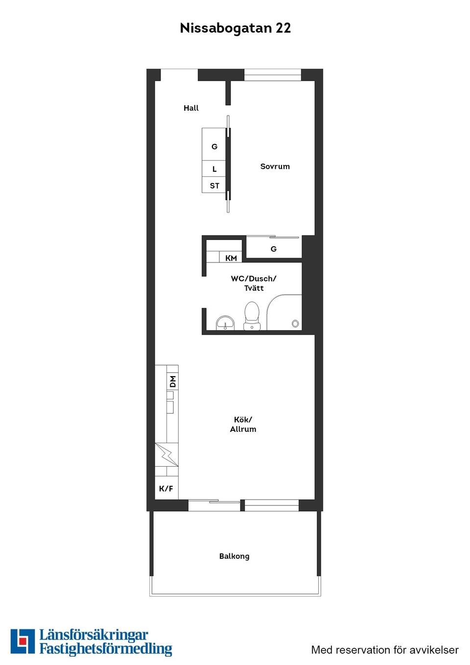Bostadsrätt, Nissabogatan 22, Nissastrand, Halmstad