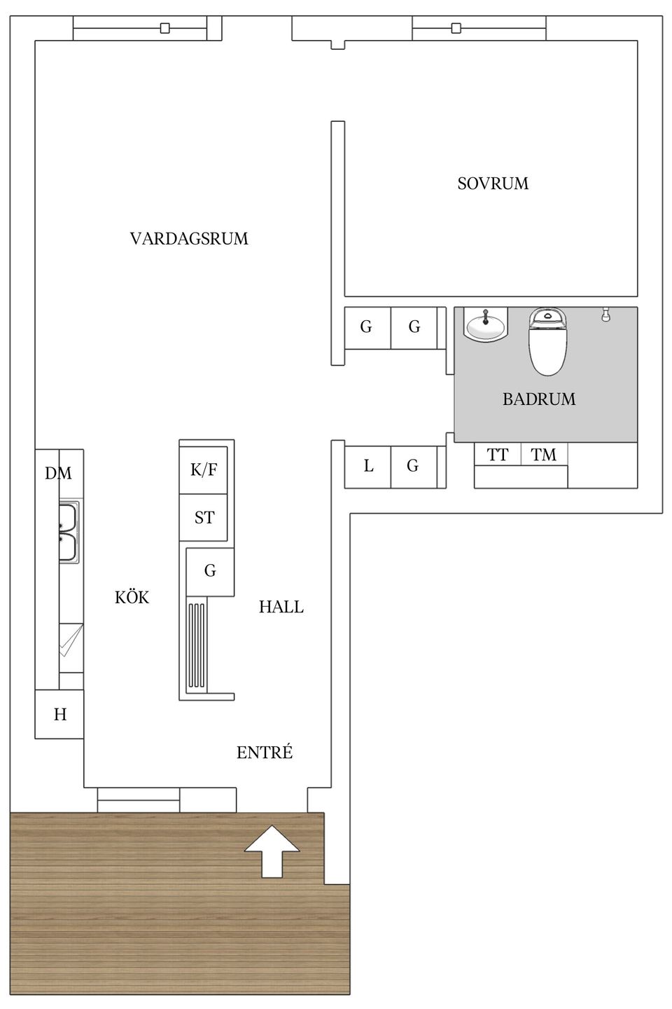 Bostadsrätt, Tummelisas gata 3, Bromma - Annedal, Stockholm