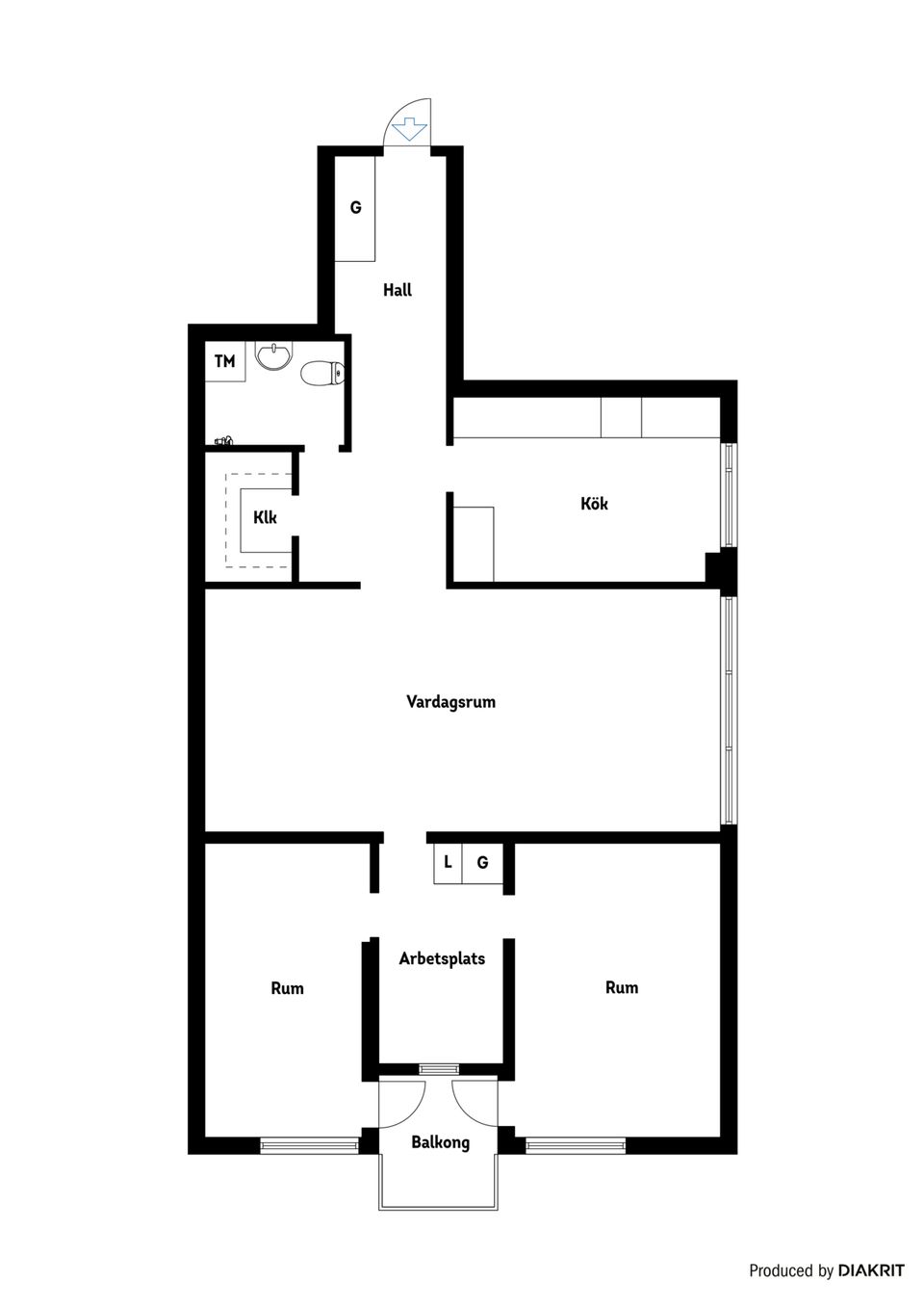 Bostadsrätt, Erikslundsvägen 3, Rosenkälla, Nyköping
