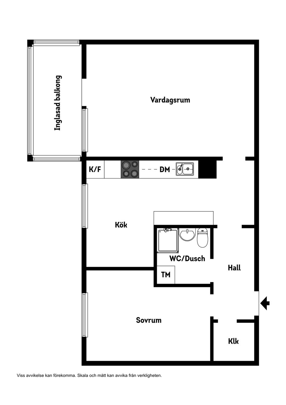 Bostadsrätt, Centralgatan 32A, Centrala Nynäshamn, Nynäshamn