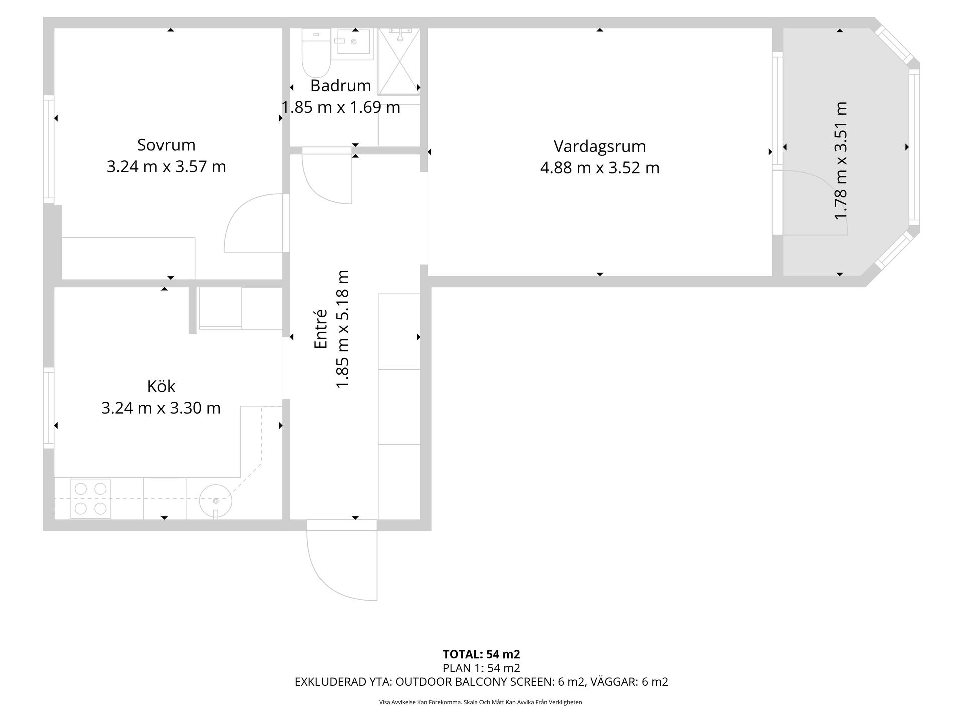 Bostadsrätt, Österled 1B, Äsperöd, Uddevalla