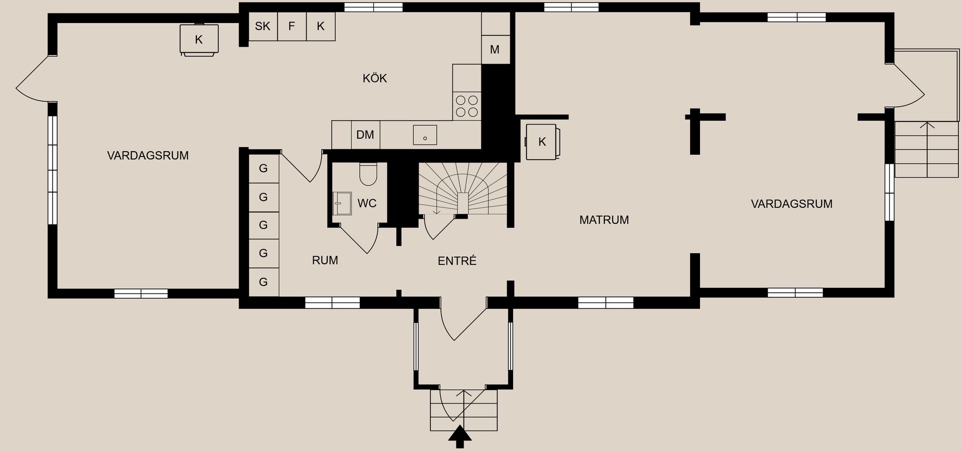 Villa, Evertsholm Pilbacken 1 & 2, Söderköping
