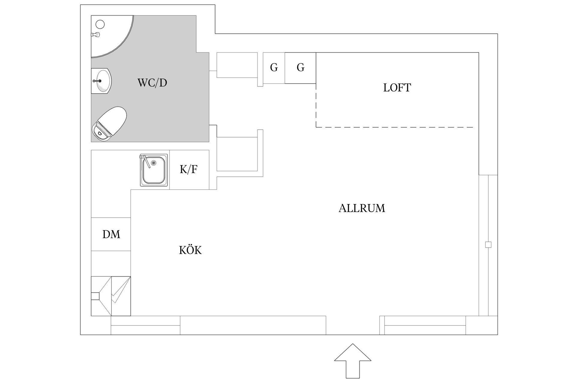 Bostadsrätt, Svartviksvägen 4A, Bromma - Traneberg, Stockholm