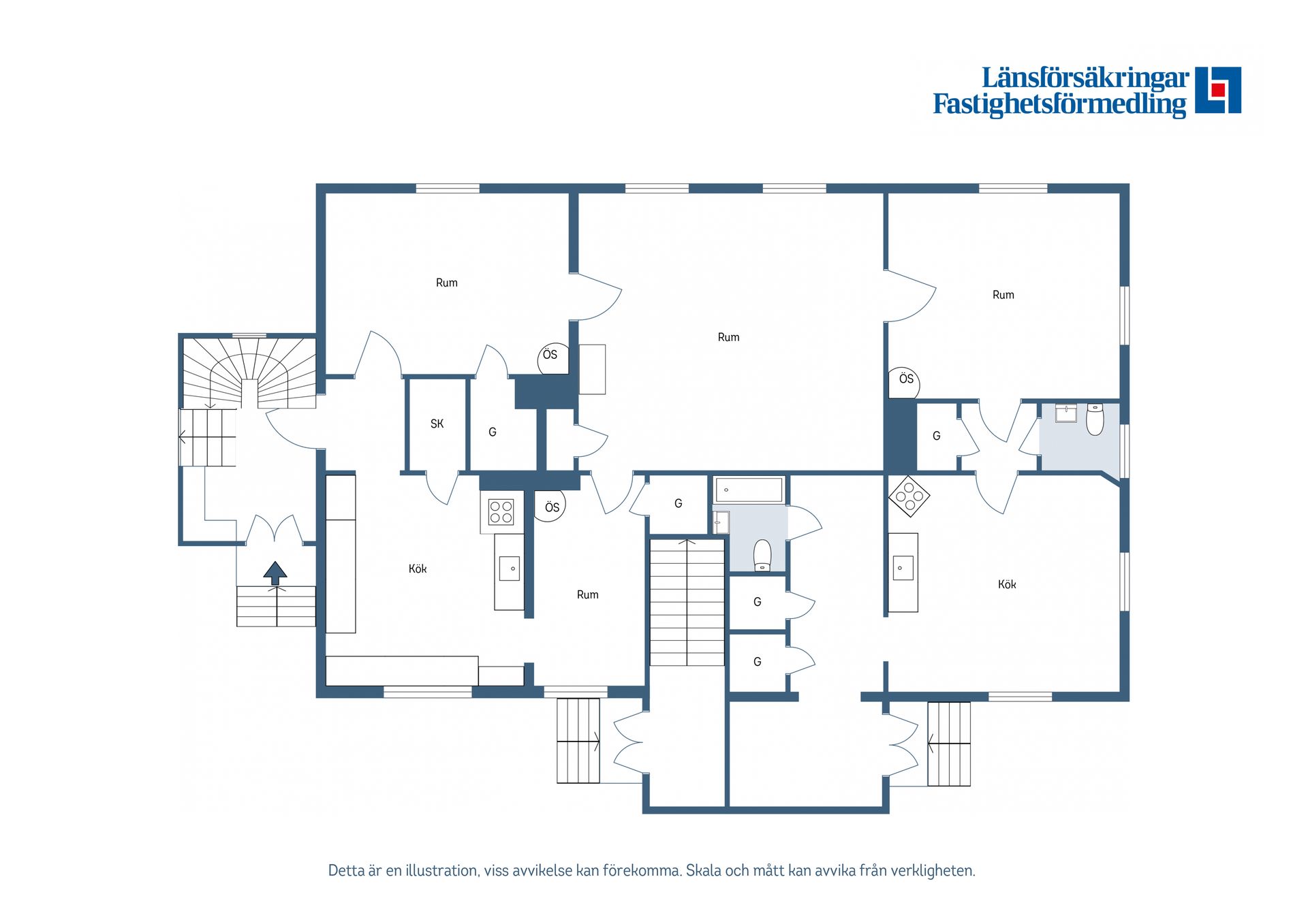 Villa, Fredsvägen 3, Strängnäs Centrum, Strängnäs