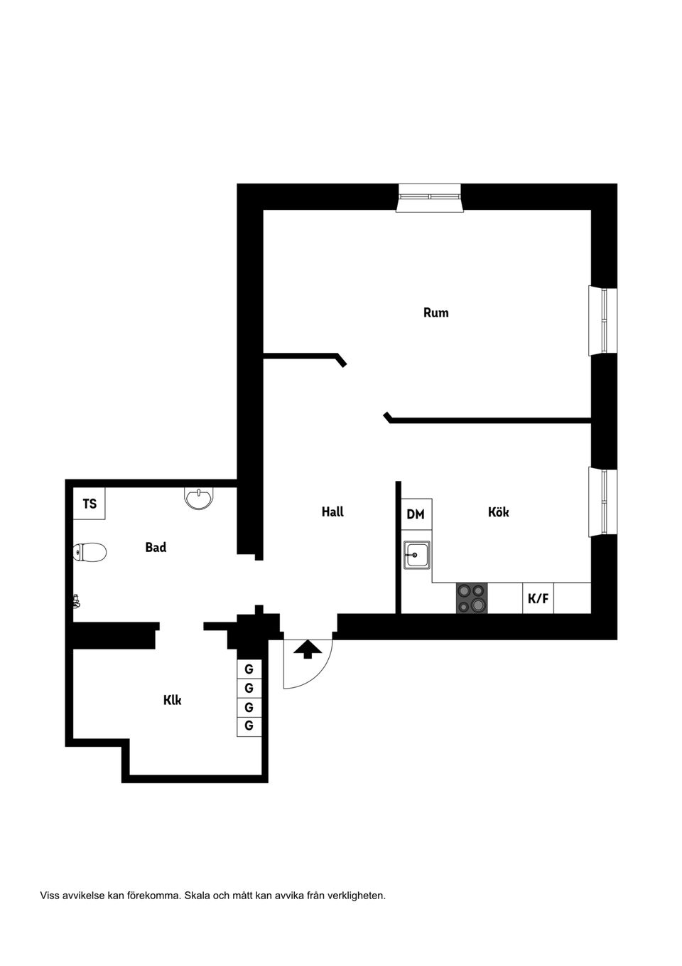 Bostadsrätt, Trädgårdsgatan 3, Söder, Växjö