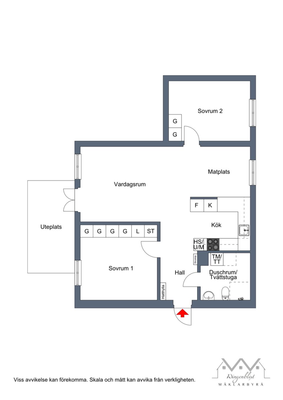 Bostadsrätt, Svartviksbacken 6 A, Svartviken, Upplands-Bro