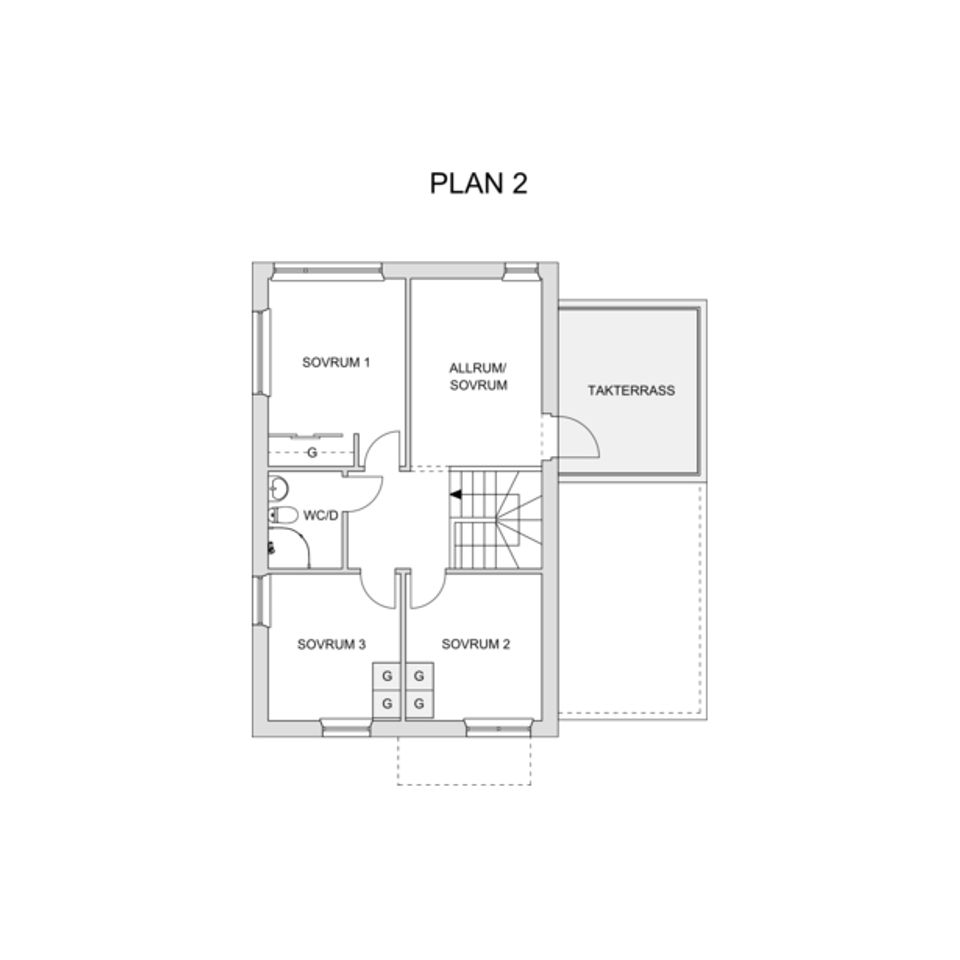 Villa, Jönköpingsvägen 3B, Vaggeryd - Centrum, Vaggeryd