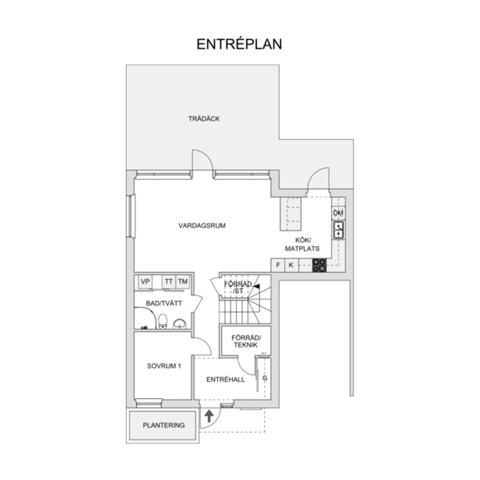 Villa, Jönköpingsvägen 3B, Vaggeryd - Centrum, Vaggeryd