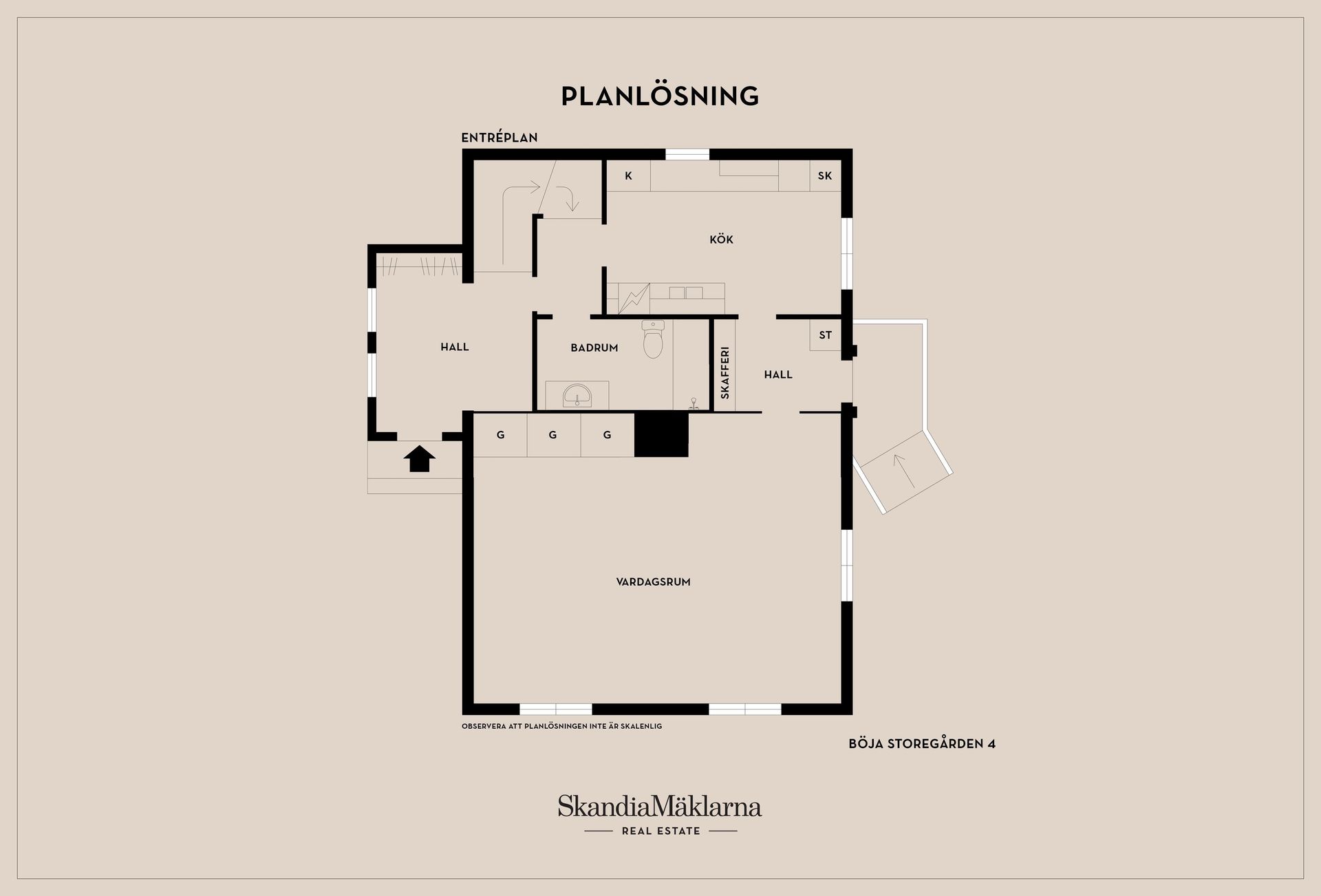 Villa, Böja Storegården 4, Böja, Skövde